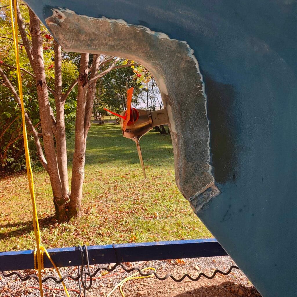 Repowering an Alberg 30: A Propeller and a Sterntube.