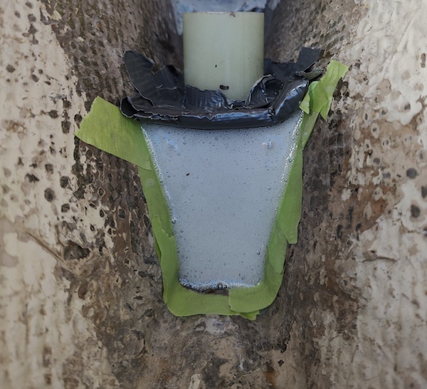 Epoxy Poured in the Mold