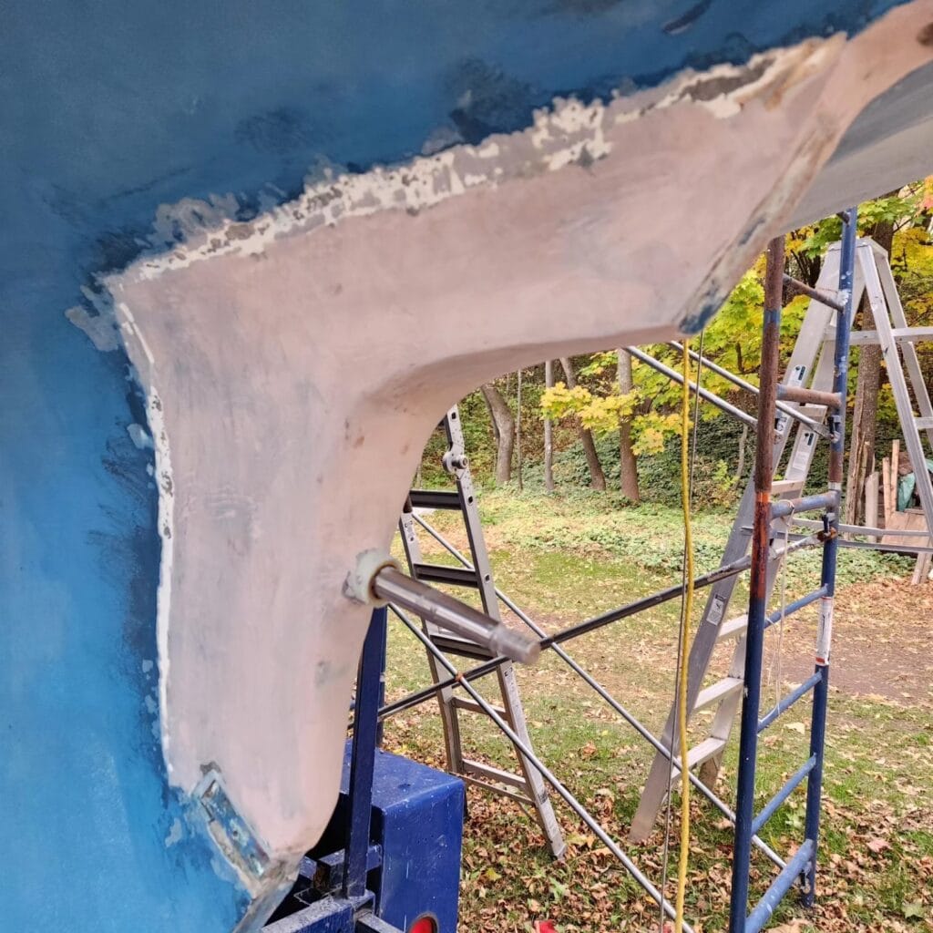 Fiberglass repairs