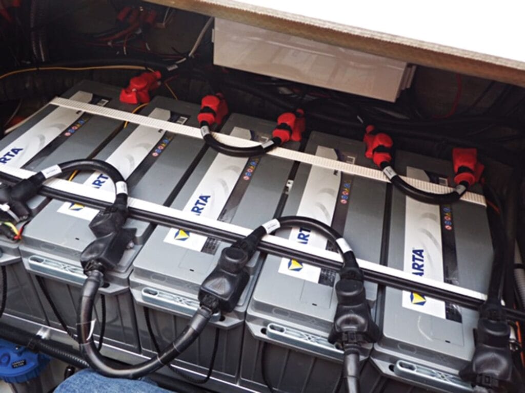 A Wired Battery Bank.