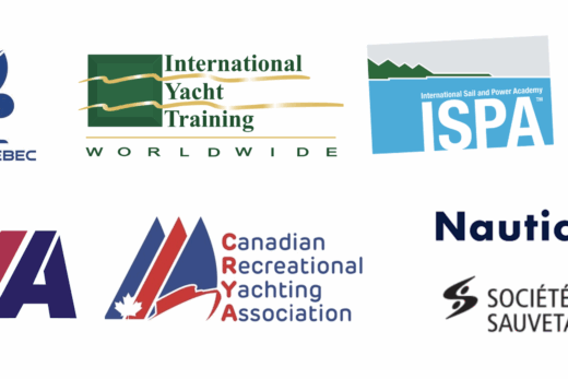 Les organisations certifiant des cours de voile au Canada.