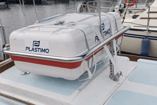 A Liferaft Installed on Deck.