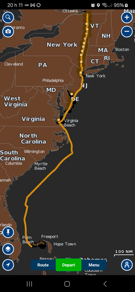 Un convoyage de Freeport à St-Jean-sur-Richelieu.