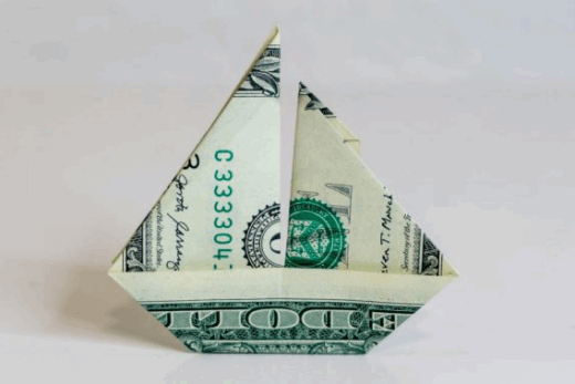 Gagner de l'argent à voile.