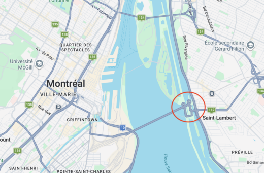 L'écluse de St-Lambert.