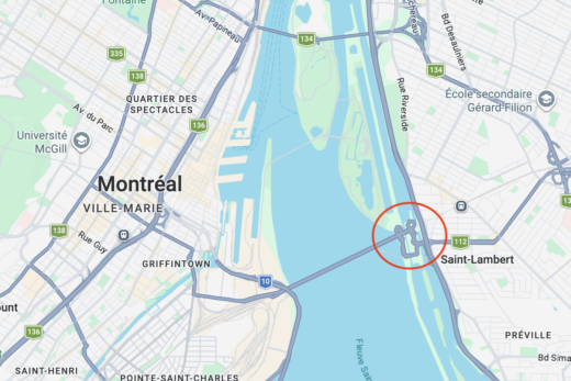 L'écluse de St-Lambert.