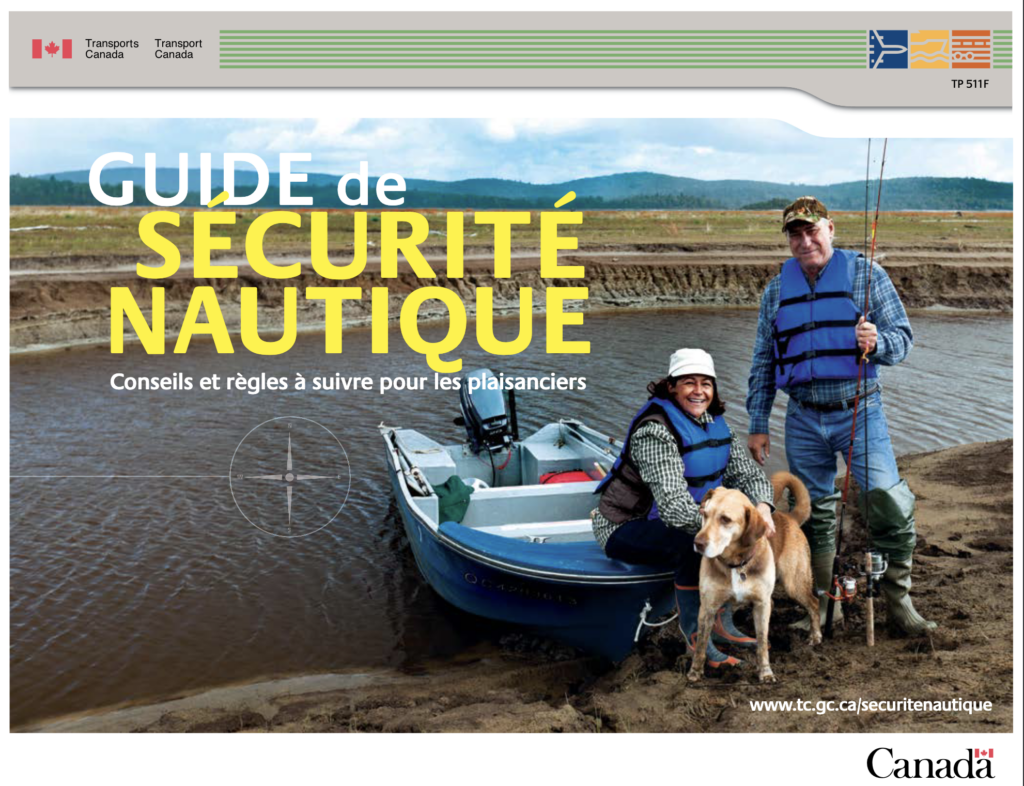 Le guide de sécurité nautique est un bon condensé des règles et obligations des plaisanciers.