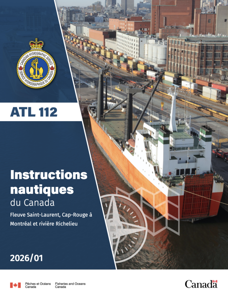 Le volume ATL 112 des instructions nautiques.