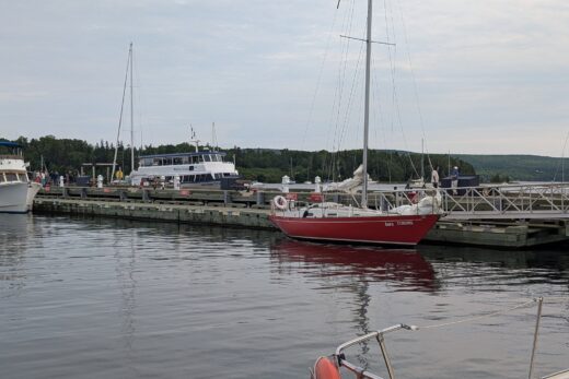 Un Contessa 32 à Baddeck.