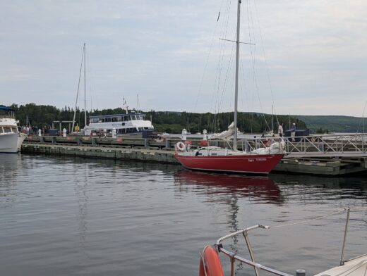 Un Contessa 32 à Baddeck.
